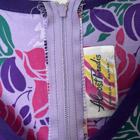 Vintage Hawaiian Almost Paradis Dress - Picture 3 of 9